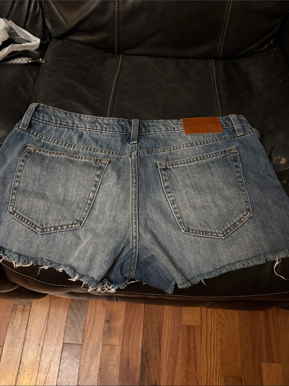 Lucky Brand Light Blue Denim Cutoff Shorts